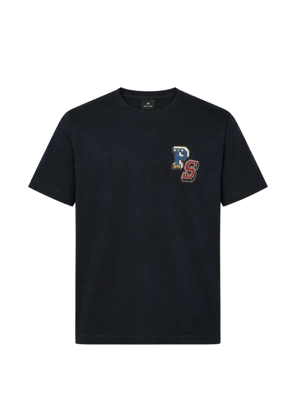 Paul Smith logo-print cotton T-shirt - Schwarz