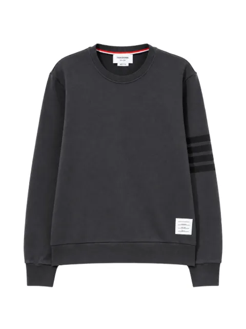 Thom Browne 4-Bar loopback cotton sweatshirt