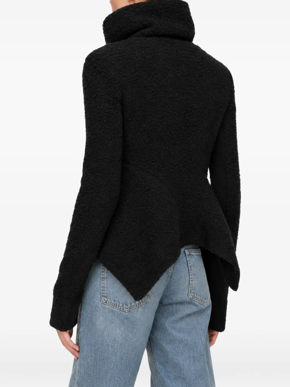 Rick Owens Naska asymmetrisch jack Zwart