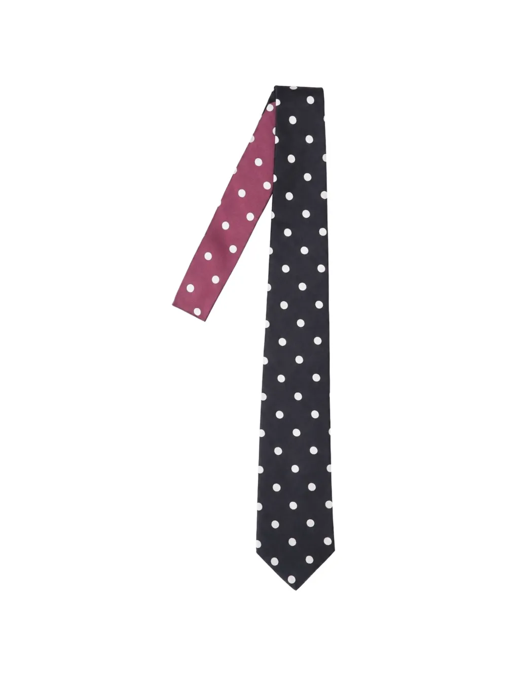 Paul Smith polka-dot silk tie - Schwarz