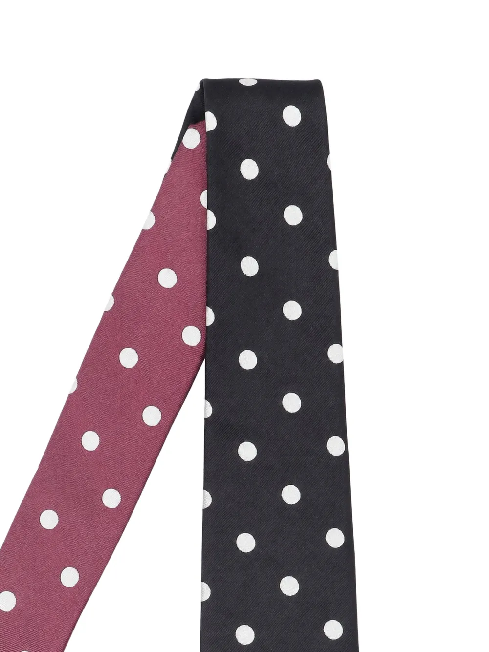 Paul Smith polka-dot silk tie Zwart