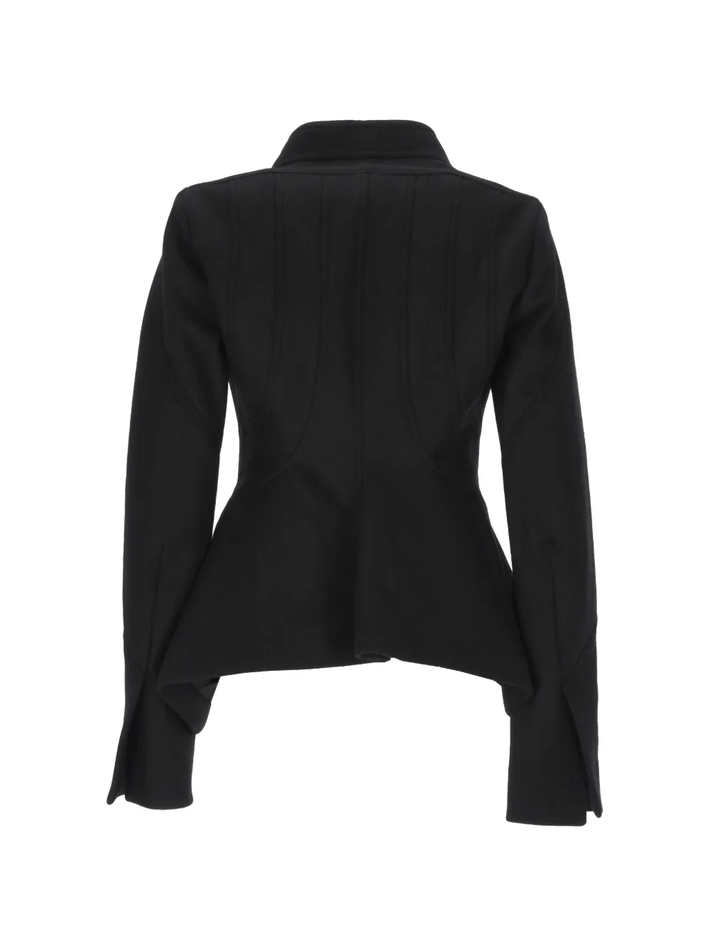 Rick Owens Moog Wrap Jacket In Black