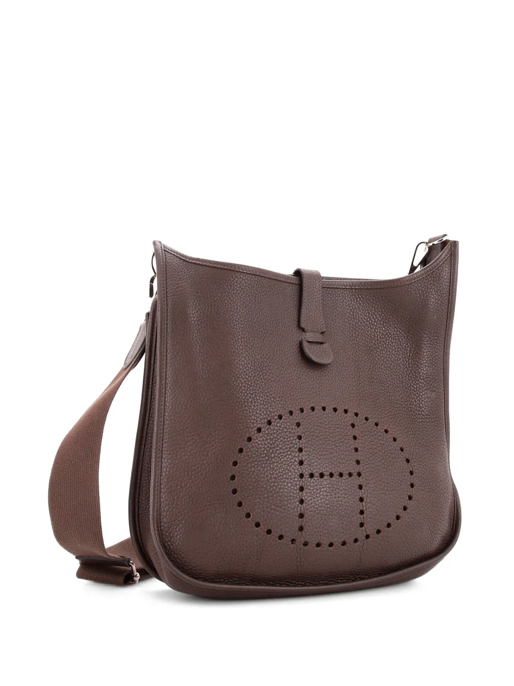 Hermès Pre-Owned Evelyne Bag Gen III Clemence GM crossbody bag - Brown