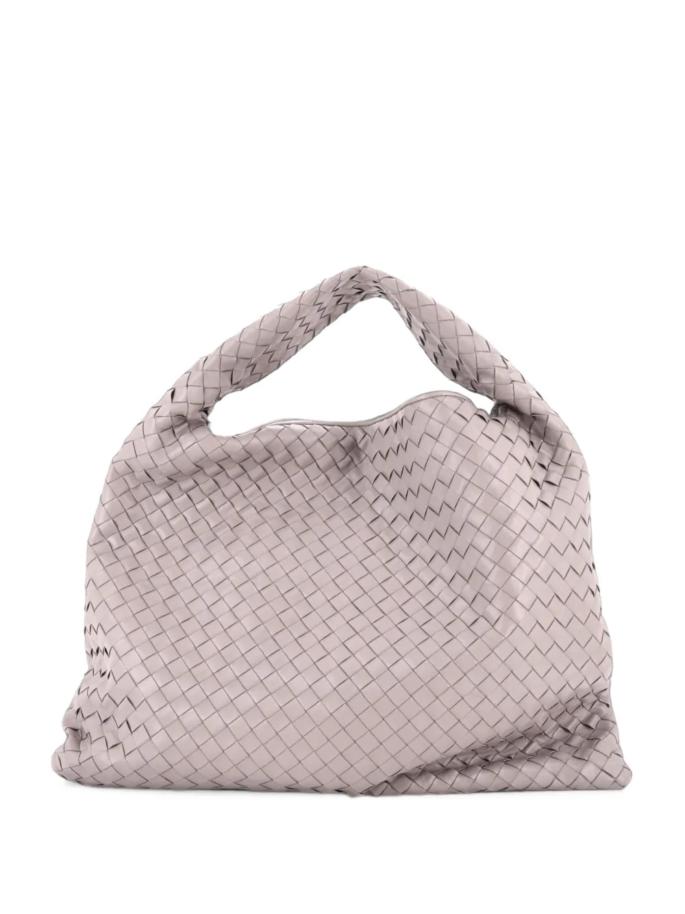 Bottega Veneta Pre-Owned Borsa passepartout grande con design Intrecciato - Grigio