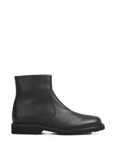 Common Projects zip-fastening lug-sole boots