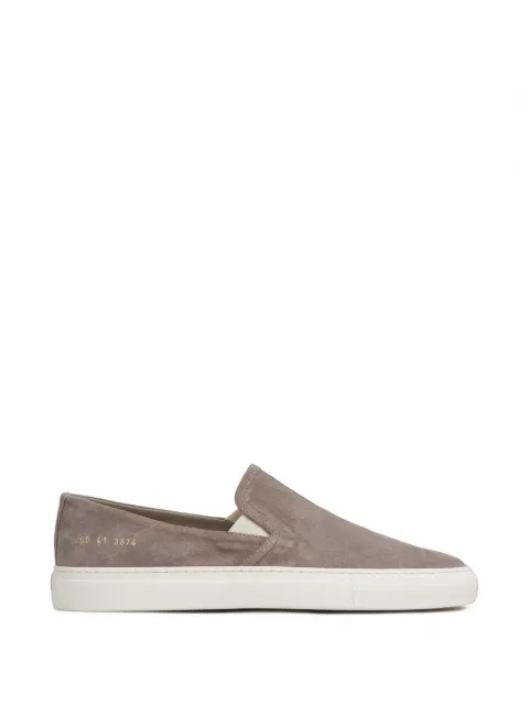 Common Projects suede slip-on sneakers