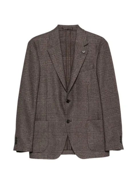 Lardini Prince of Wales-check blazer