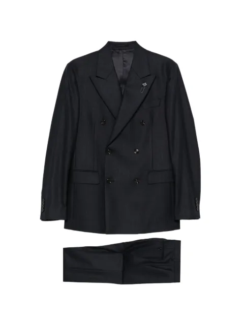 Lardini Feeling double-breasted suit