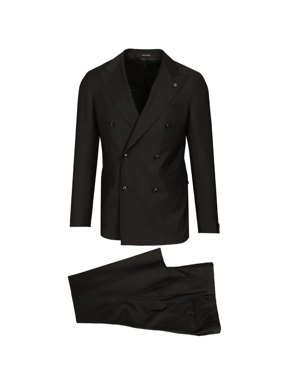 Tagliatore Vesuvio double-breasted suit - Nero