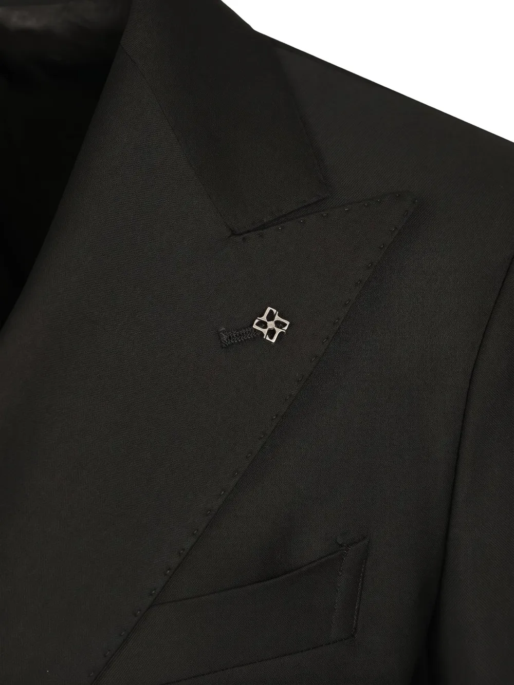 Tagliatore Vesuvio double-breasted suit Zwart