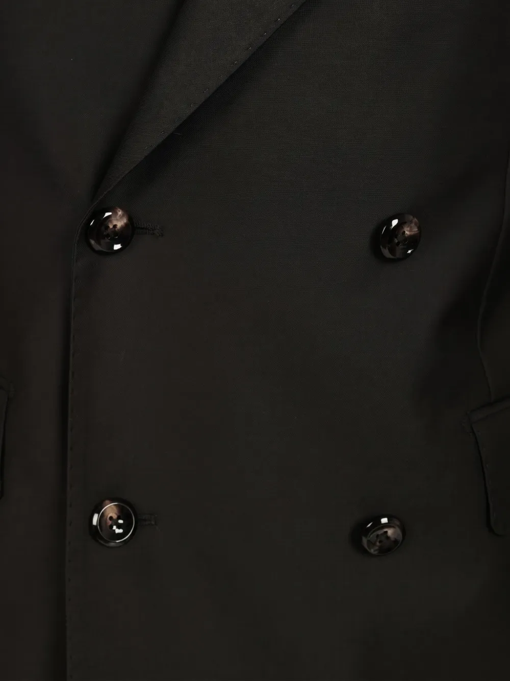 Tagliatore Vesuvio double-breasted suit Zwart