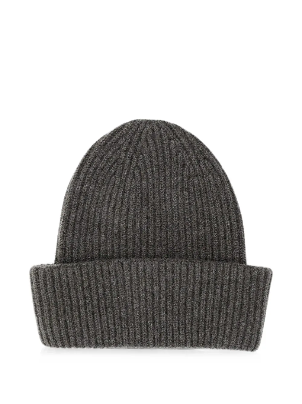 Fedeli Norge Ribbed-knit Beanie Hat In Gray