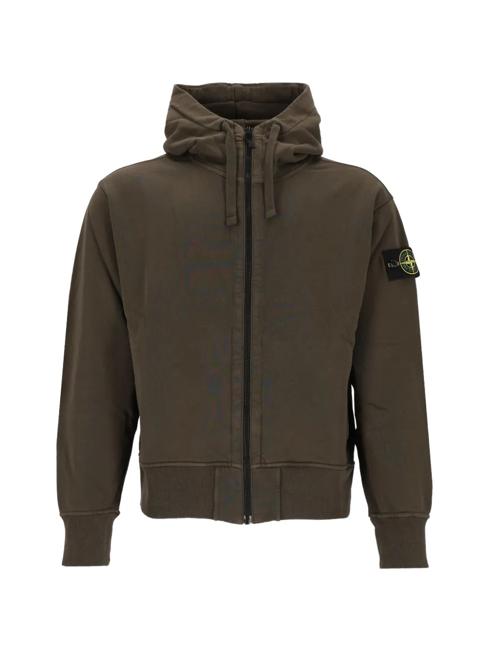Stone Island 6100009 organic cotton fleece sweatshirt