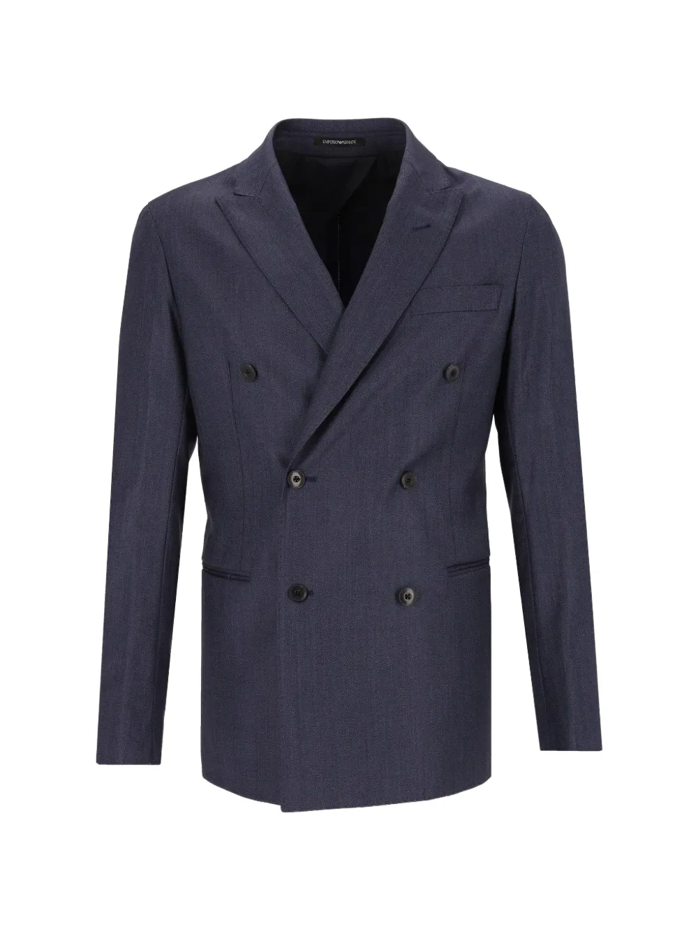 Emporio Armani City Line double-breasted suit - Blu