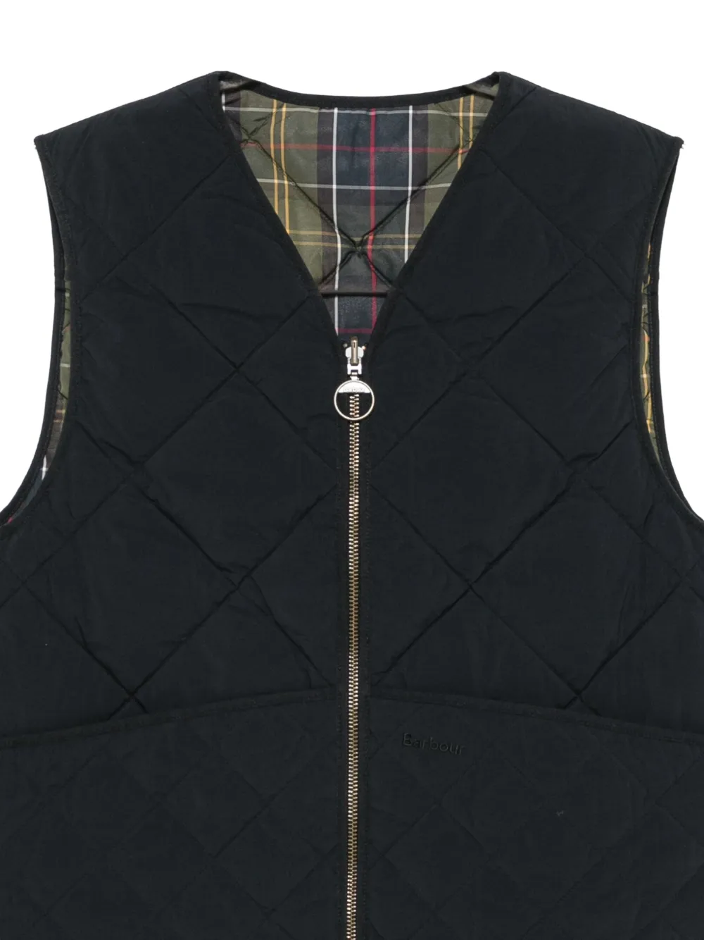 Barbour Gewatteerde bodywarmer Zwart