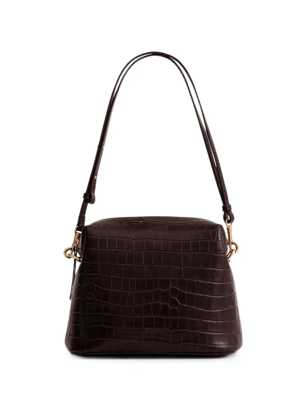 Yu Mei Ch'lita crocodile-embossed shoulder bag