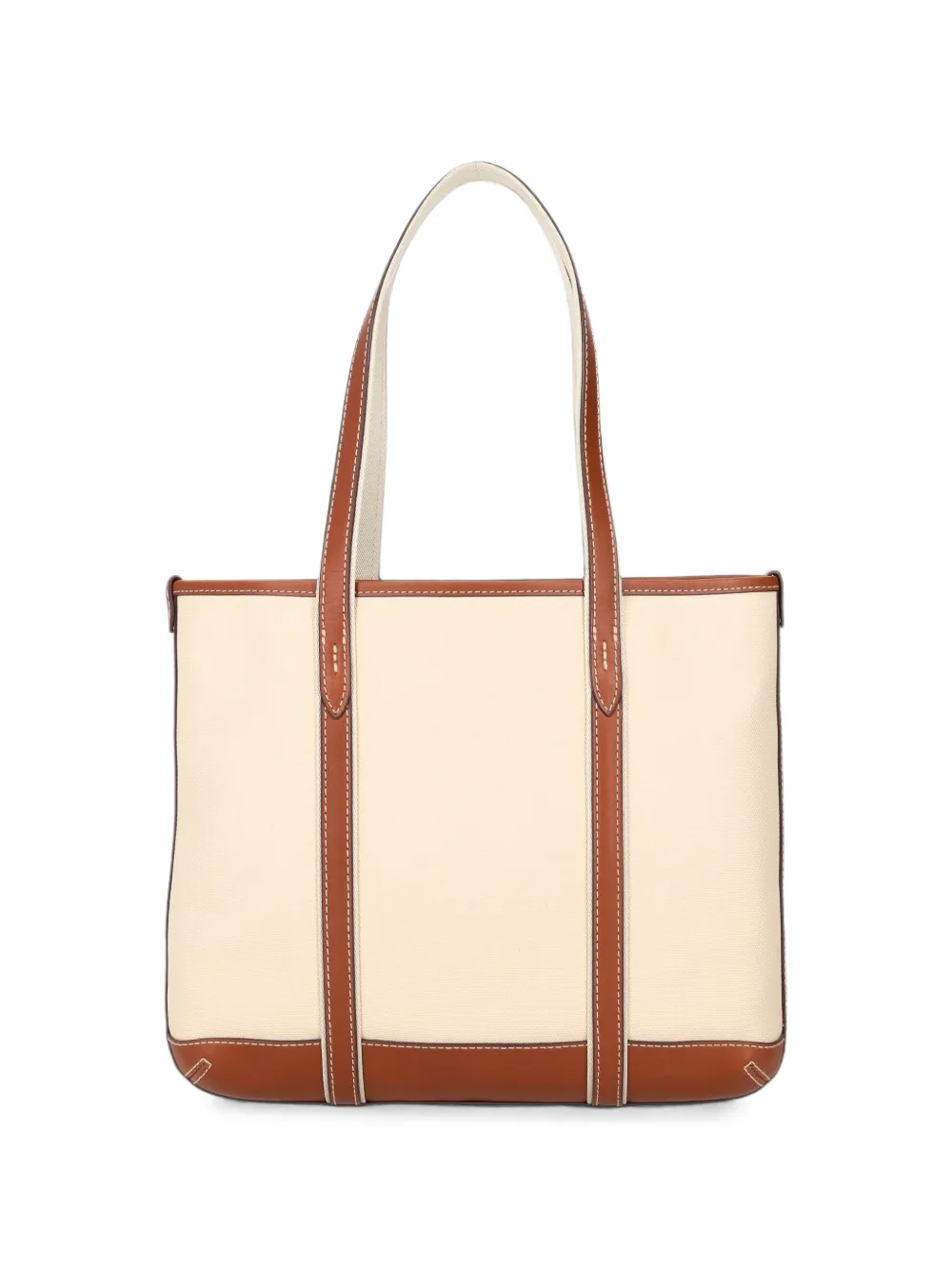 Polo Ralph Lauren Leather-trim Tote Bag in Neutrals, view 2