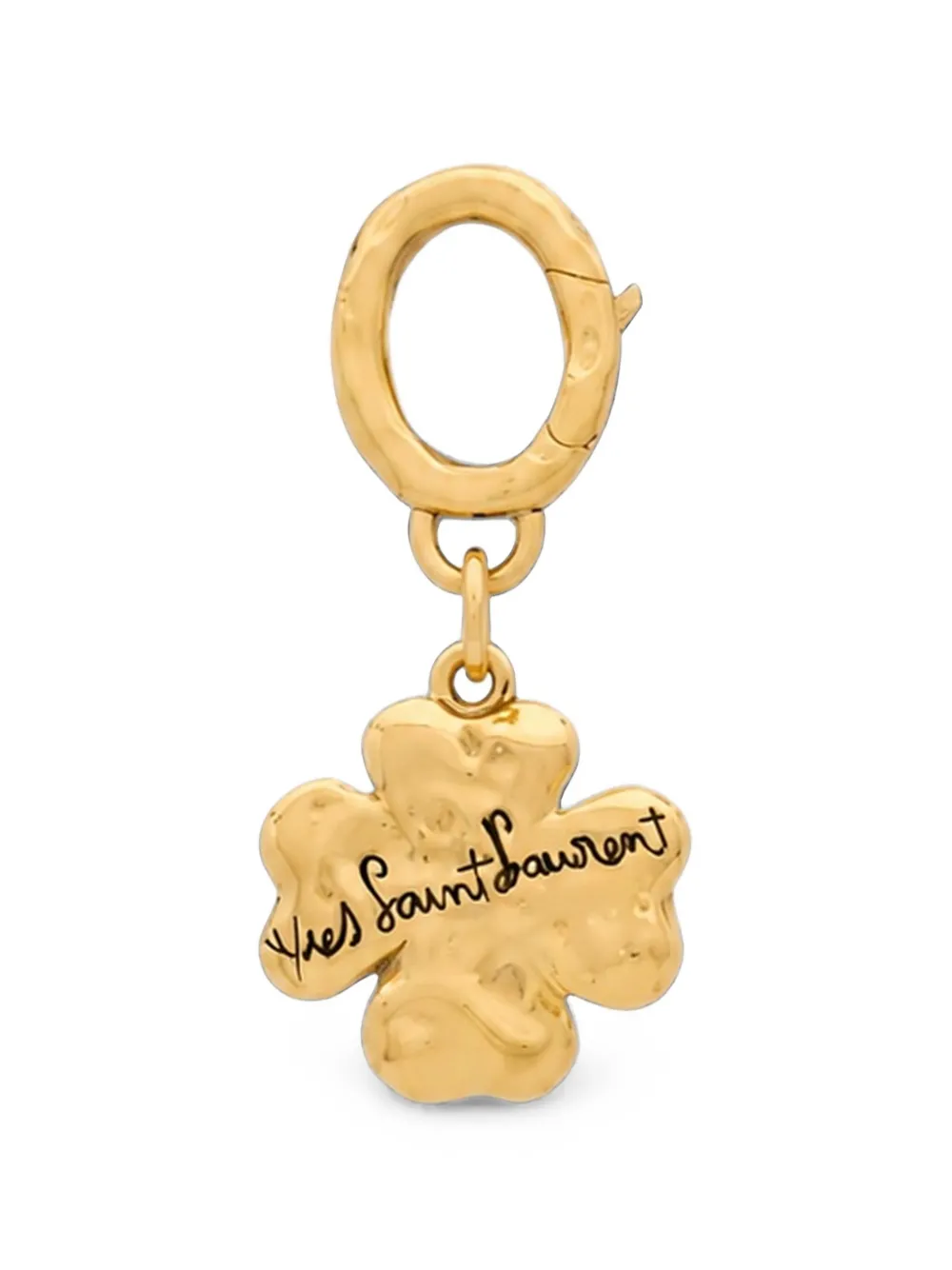Saint Laurent Trèfle clover charm
