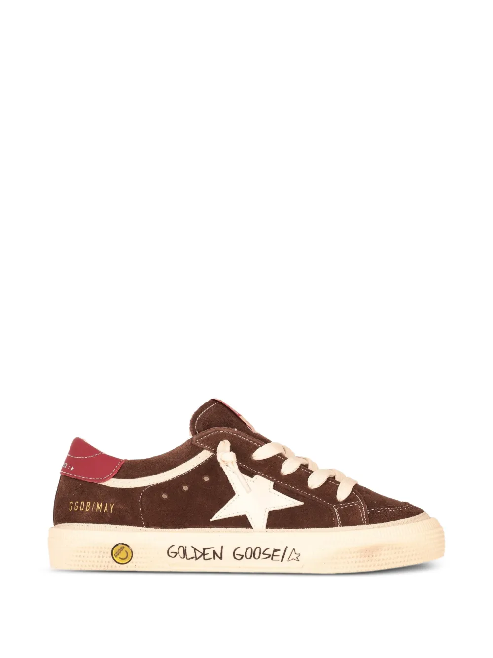 Golden Goose Kids May star-patch sneakers Bruin
