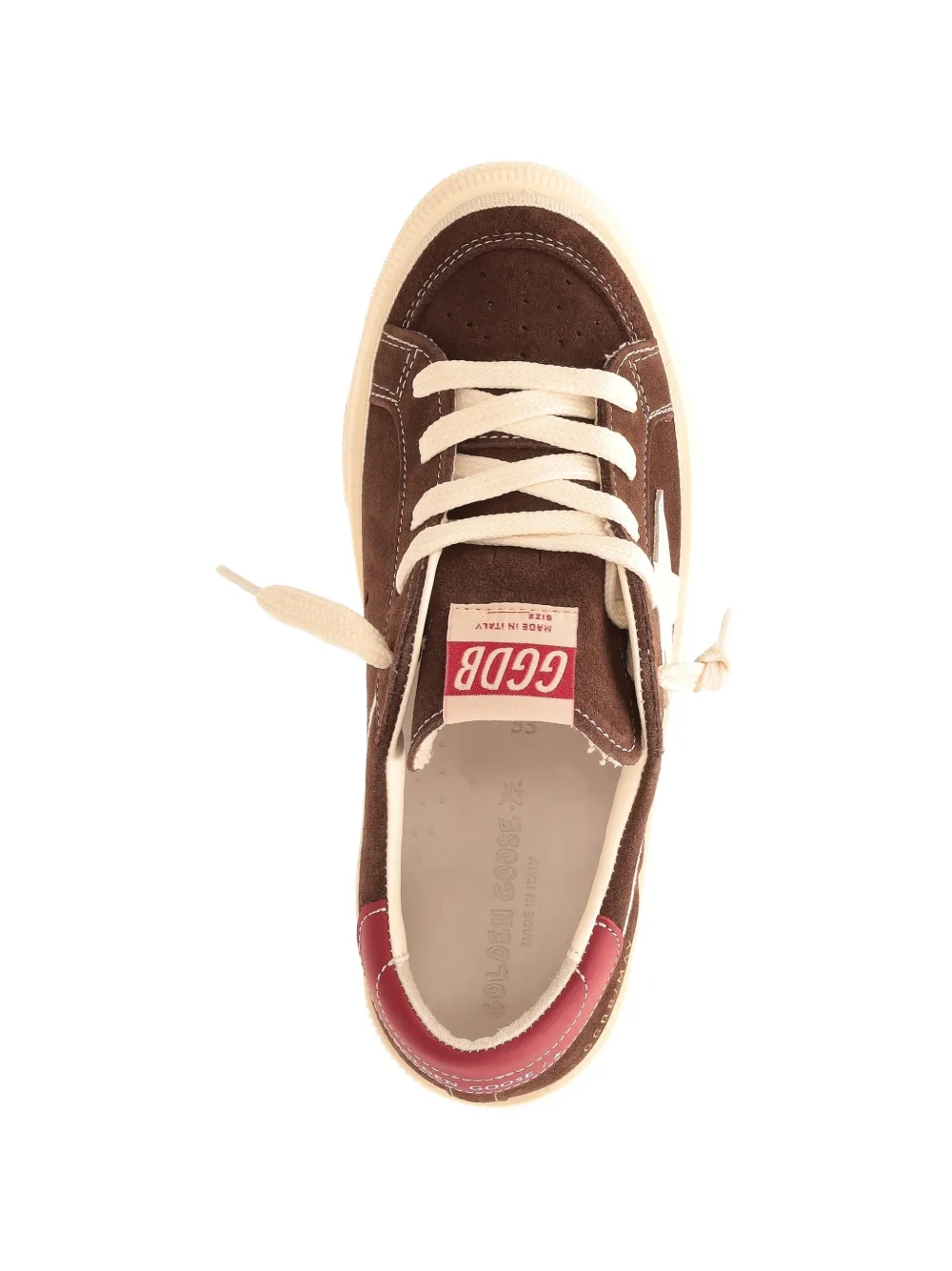 Golden Goose Kids May star-patch sneakers Bruin