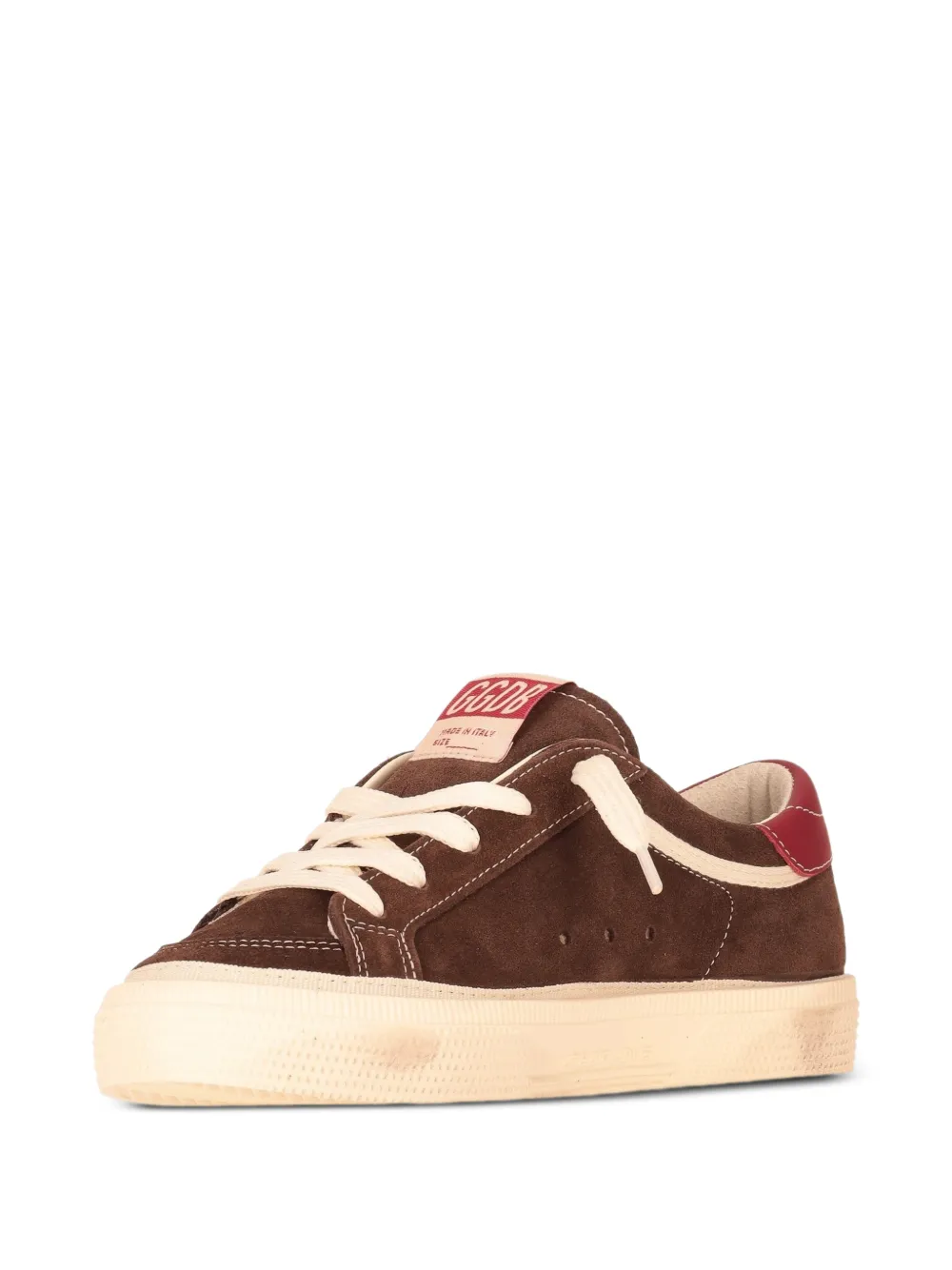 Golden Goose Kids May star-patch sneakers Bruin