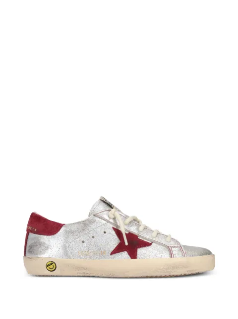Golden Goose Kids baskets Super-Star en cuir