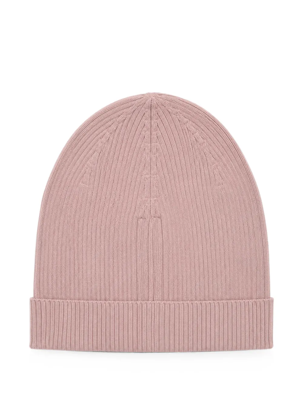 Rick Owens Ribgebreide muts Roze