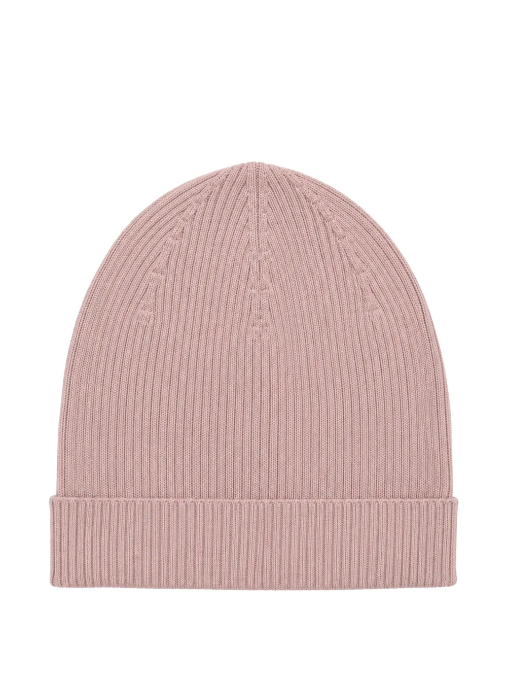 Rick Owens ribbed-knit beanie hat - Rosa