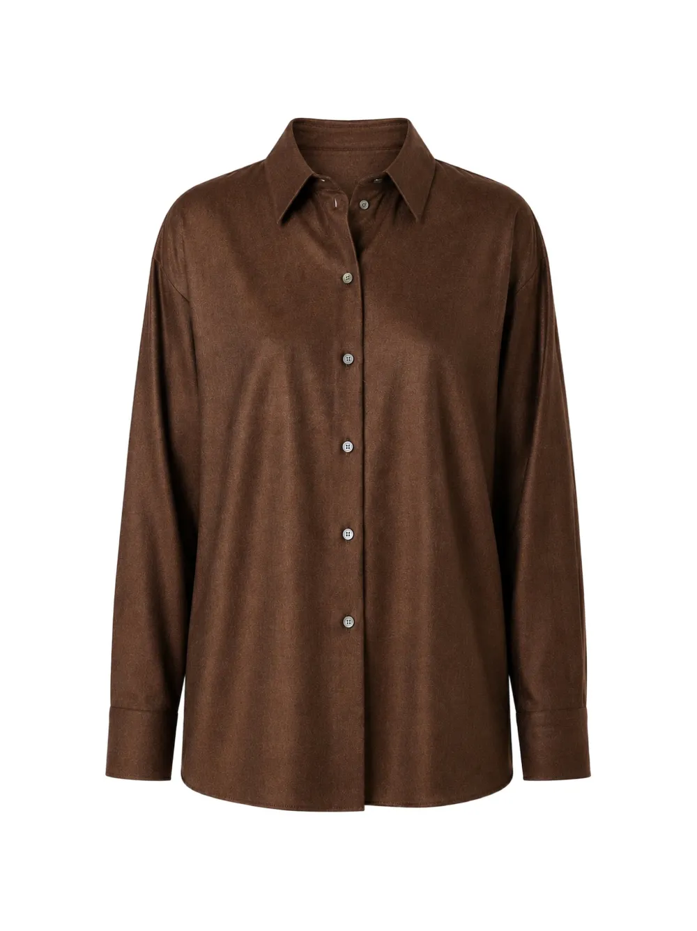 Paul Smith button-up wool shirt - Marrone