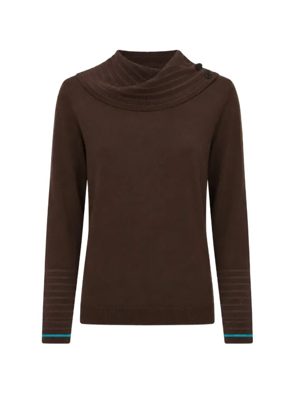 Paul Smith Merino-wool Roll-neck Sweater in Brown