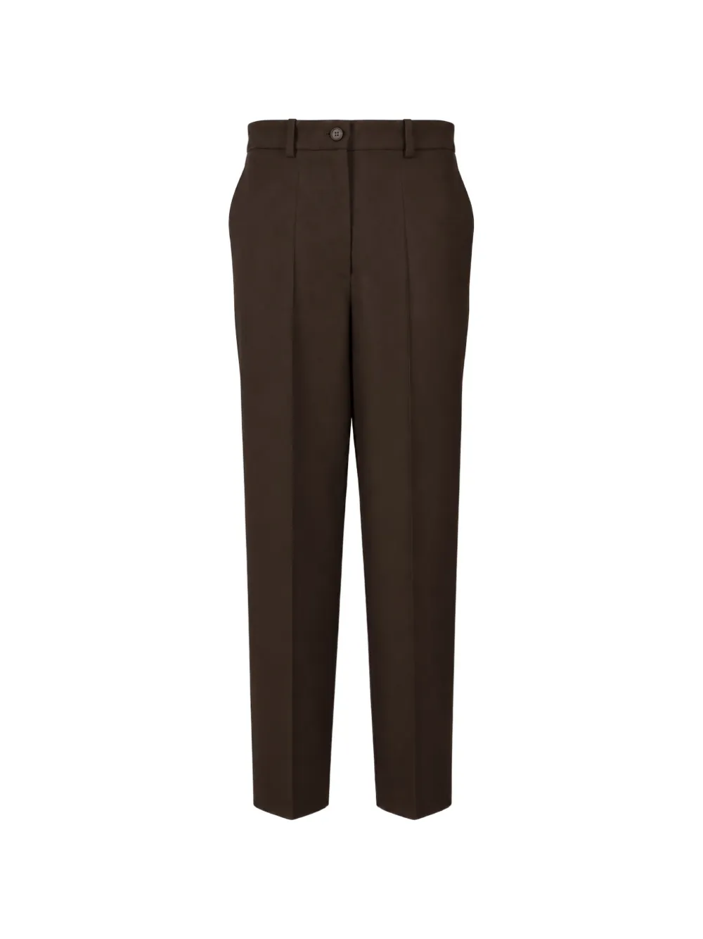 P.A.R.O.S.H. pressed-crease trousers - Marrone