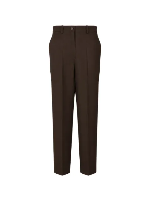 P.A.R.O.S.H. pressed-crease trousers