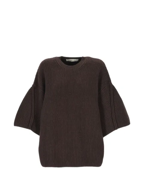 Carven ribbed-knit cashmere sweater