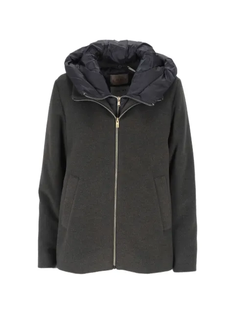 EMME hooded zip-up jacket