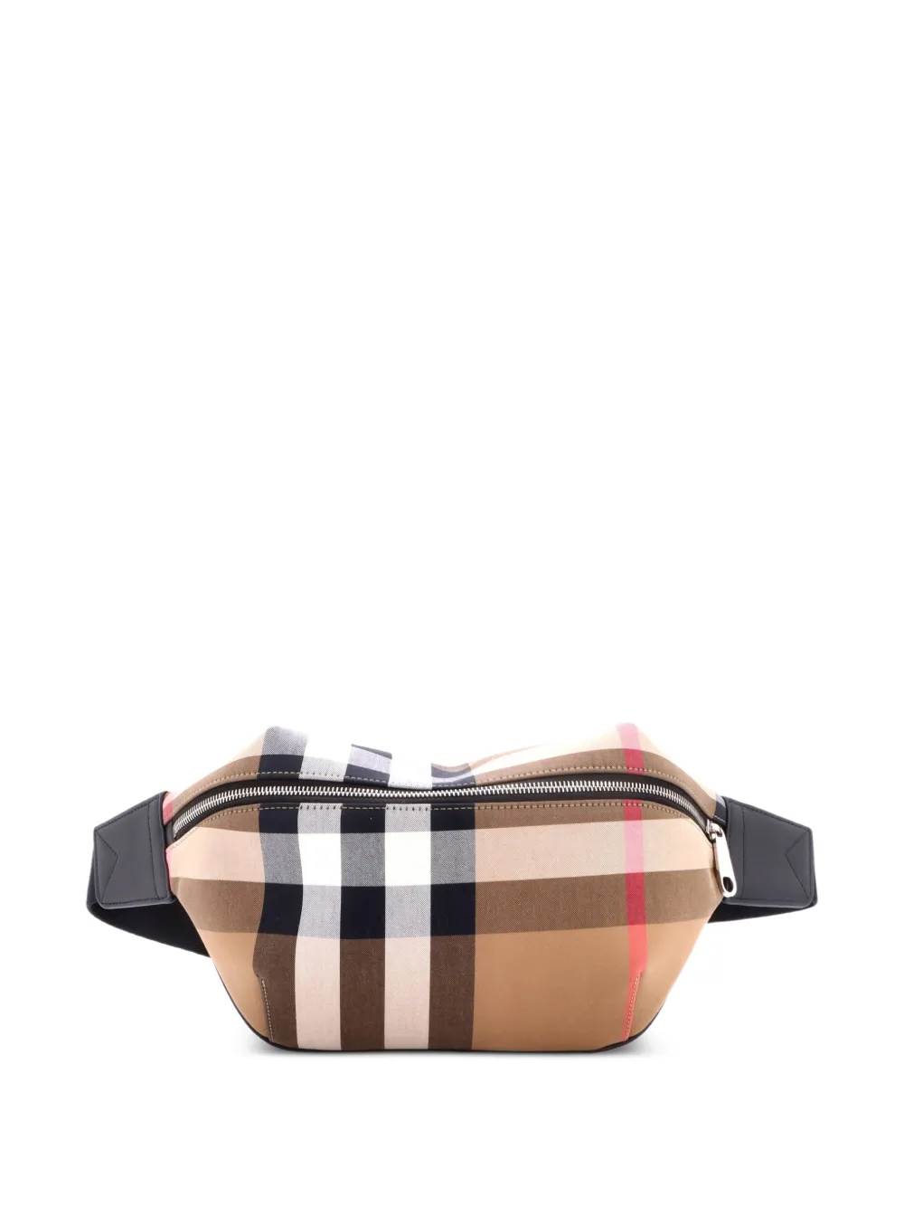Burberry Pre-Owned Sonny House Check Canvas belt bag - Brown