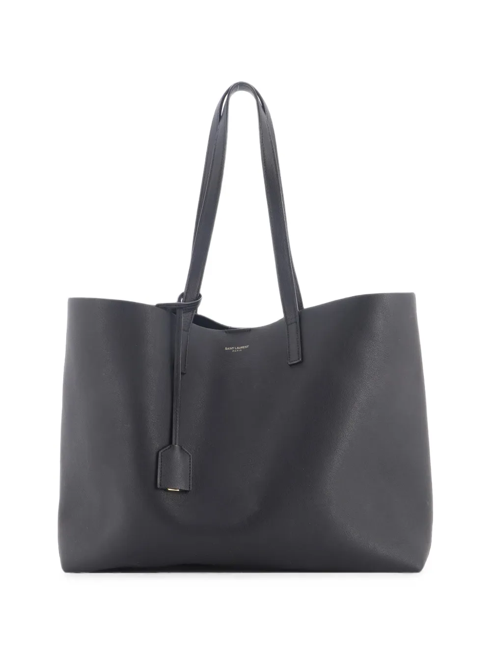 Saint Laurent Pre-Owned Shopper Leather Large tote bag - Nero