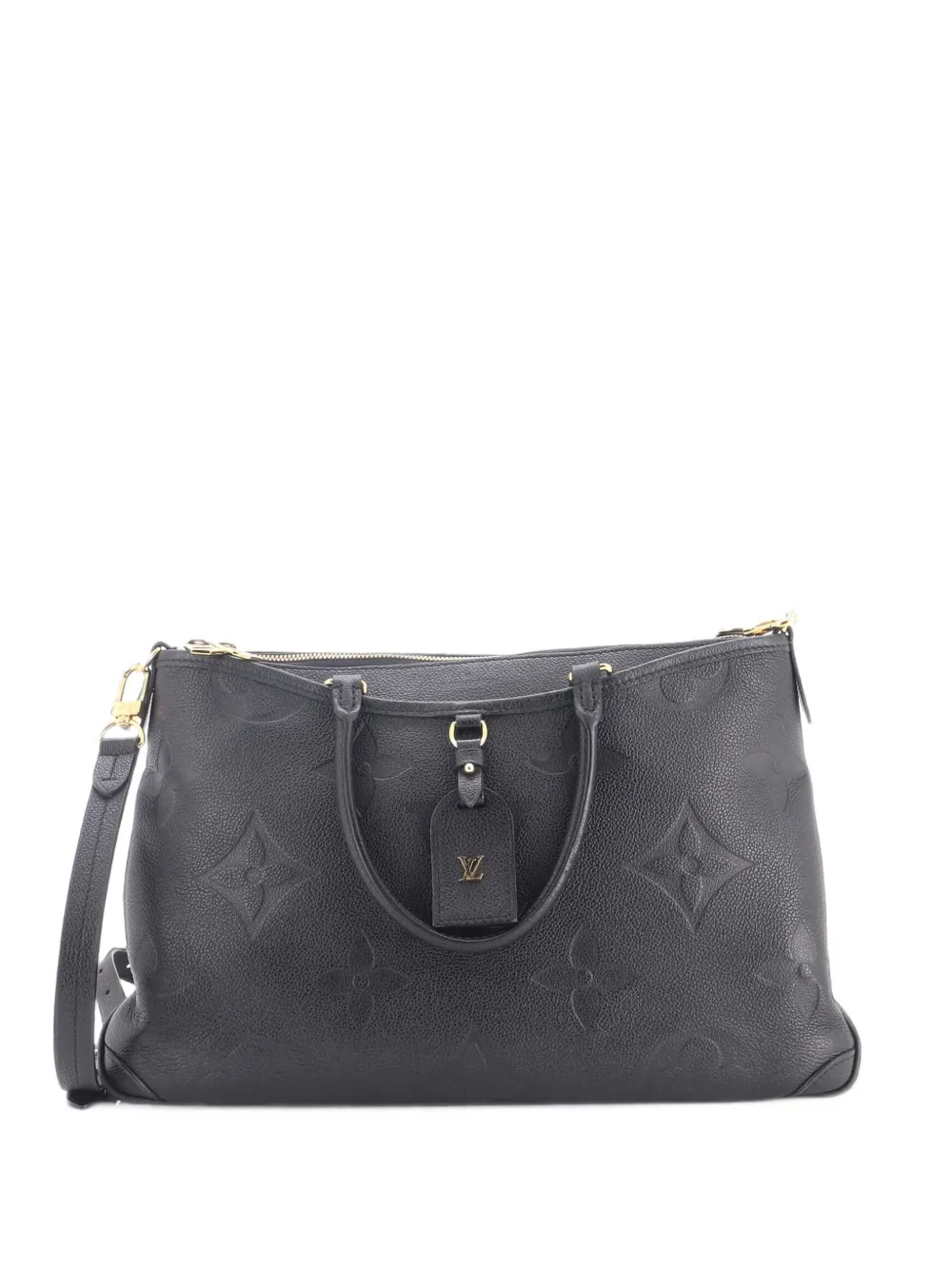 Louis Vuitton Pre-Owned Trianon Handtasche Empreinte Giant MM Tote Bag mit Monogramm - Schwarz