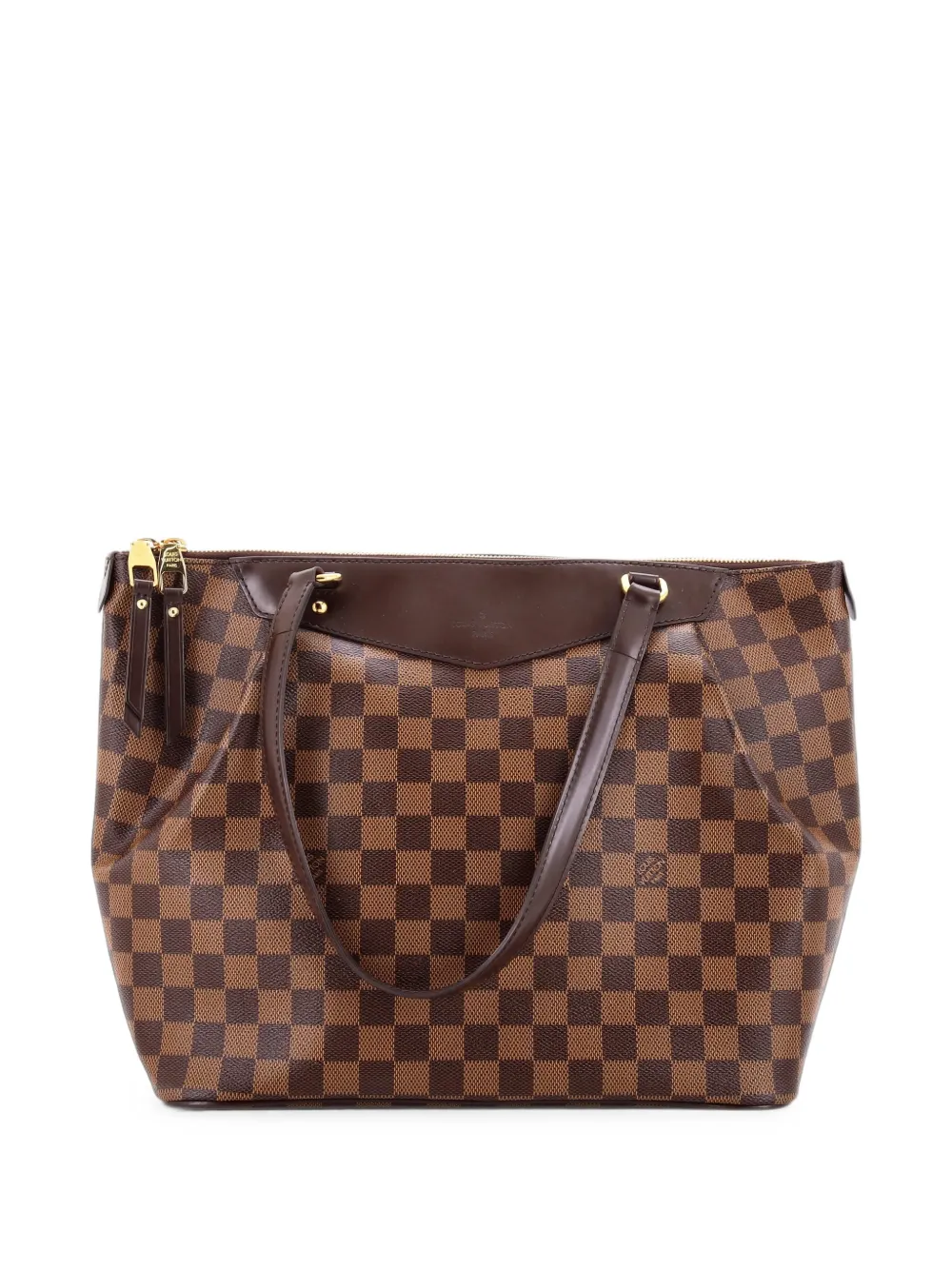 Louis Vuitton Pre-Owned Borsa tote Westminster GM in tela Damier - Marrone