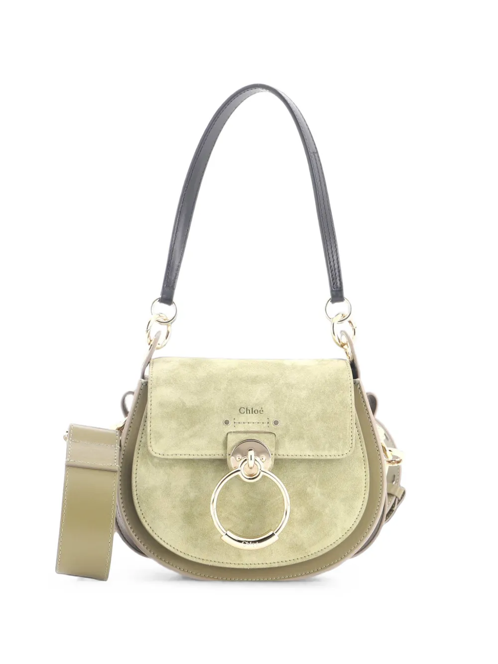 Chloé Pre-Owned Tess Bag Leather Small shoulder bag - Verde