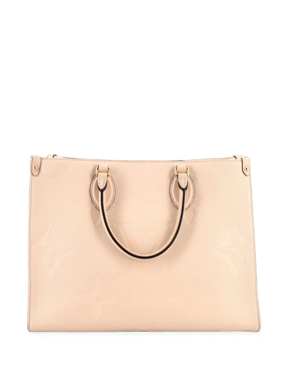 Louis Vuitton Pre-Owned OnTheGo Monogram Empreinte Giant MM tote bag - Nude