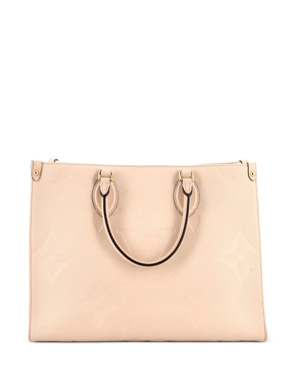 Louis Vuitton Pre-Owned OnTheGo Monogram Empreinte Giant MM tote bag - Nude