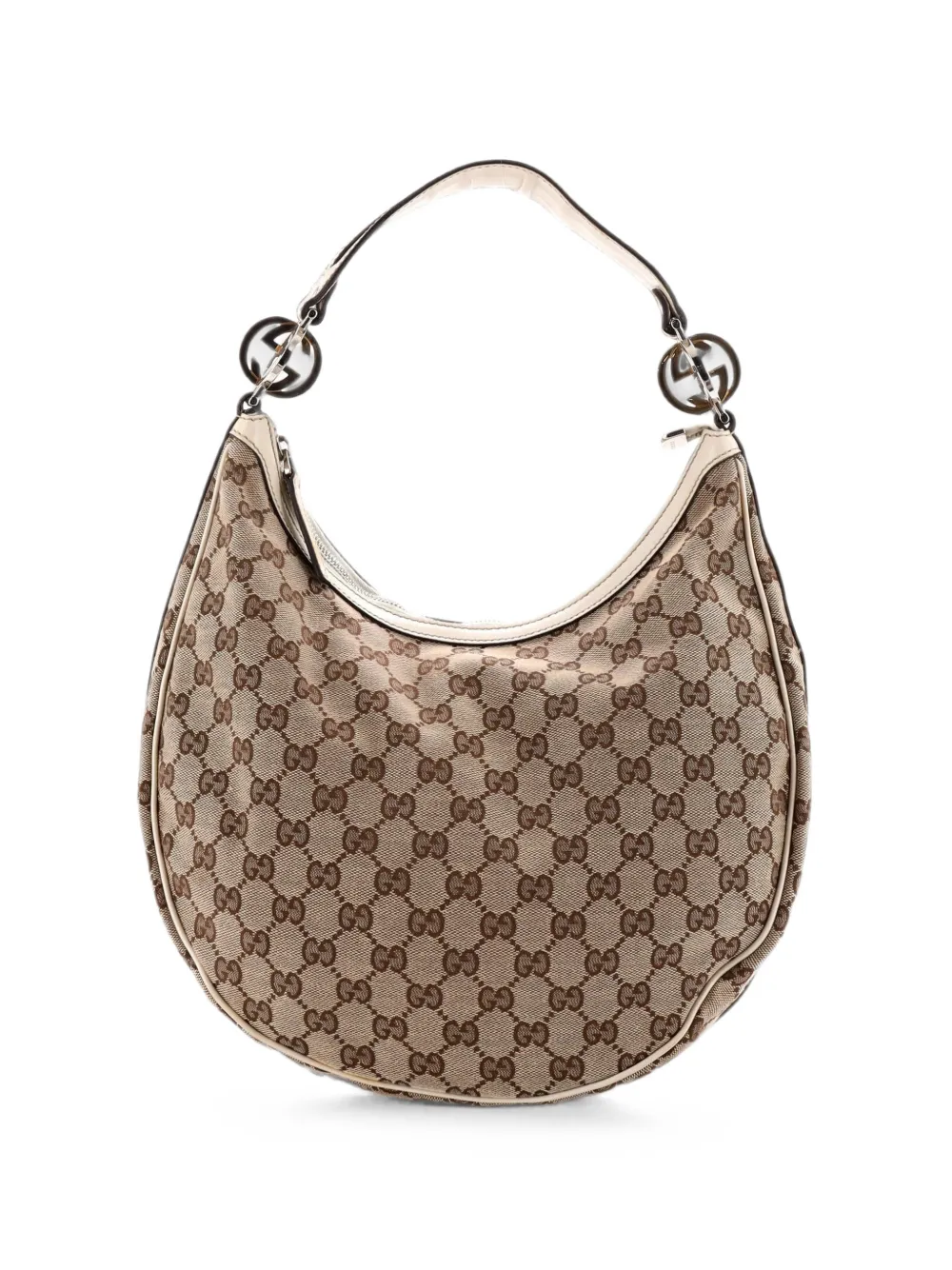 Gucci Pre-Owned Twins GG Canvas Medium hobo bag - Marrone