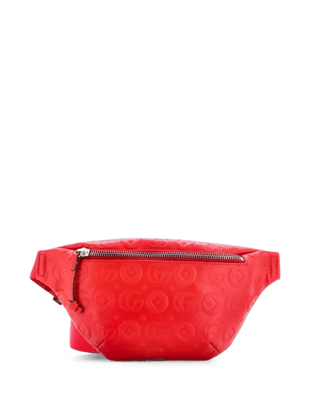 Gucci Pre-Owned Marsupio Children's in pelle goffrata - Rosso