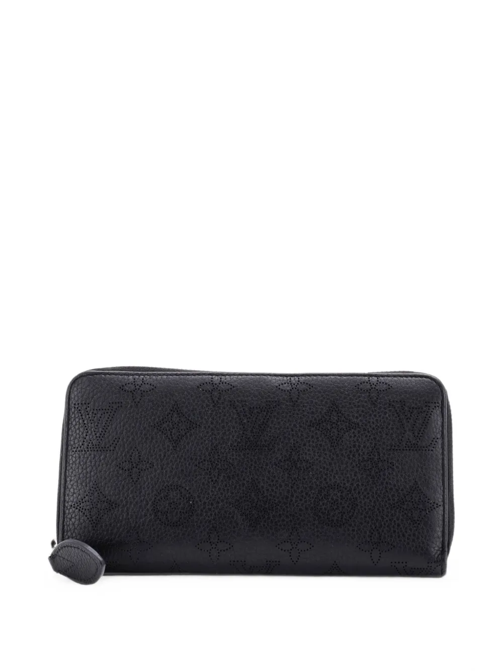 Louis Vuitton Pre-Owned Zippy Wallet Mahina Leather small wallets - Nero