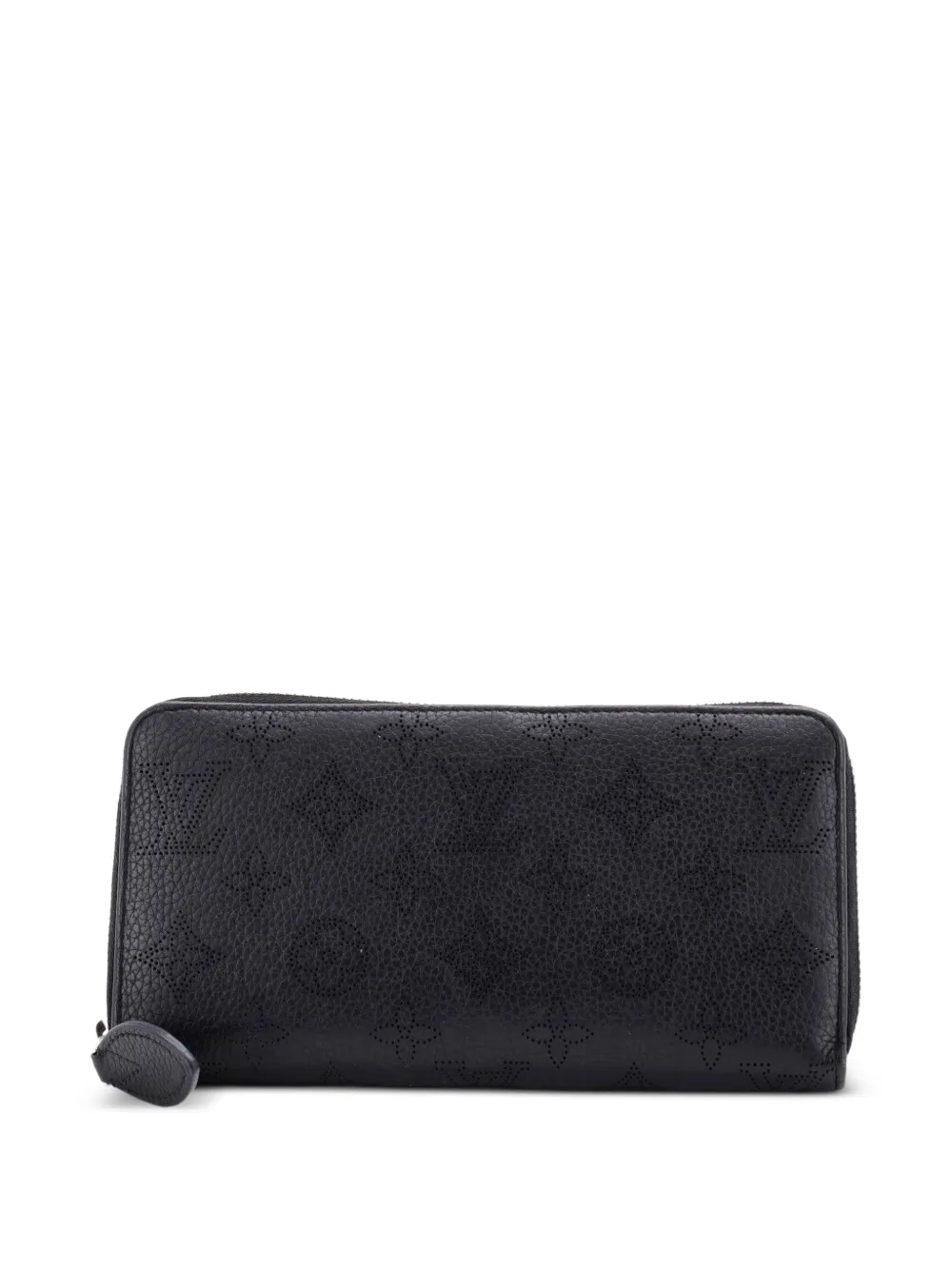 Louis Vuitton Pre-Owned Zippy Wallet Mahina Leather small wallets - Nero