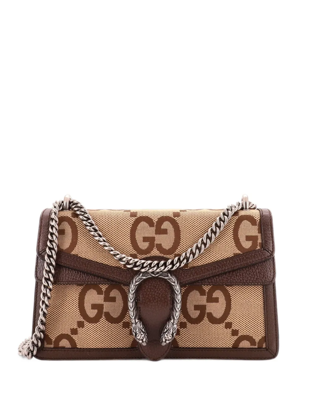 Gucci Pre-Owned Borsa a spalla Dionysus piccola in tela Jumbo GG - Marrone