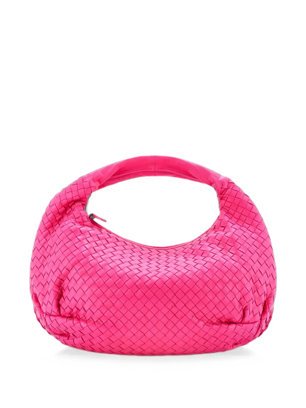 Bottega Veneta Pre-Owned Belly Intrecciato Nappa Medium hobo bag - Rosa
