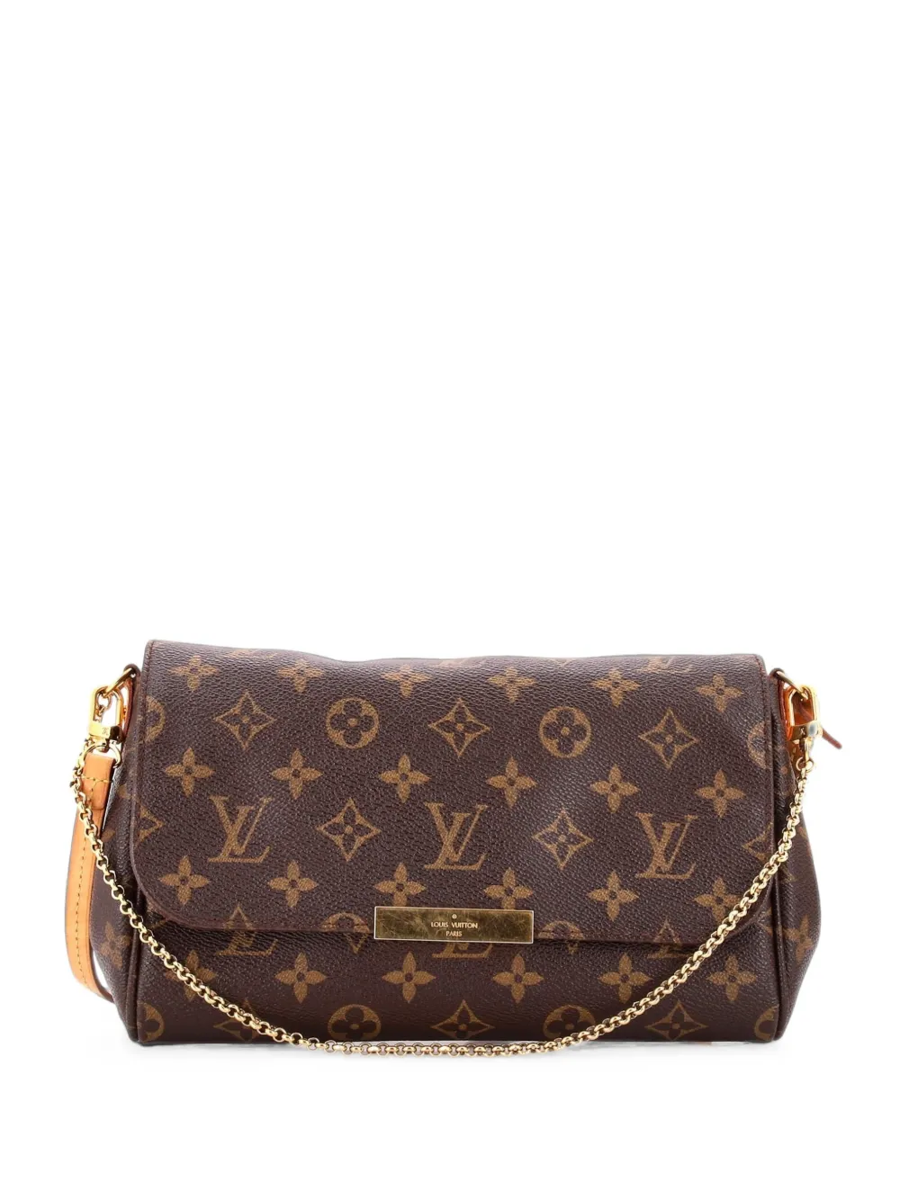 Louis Vuitton Pre-Owned Favorite Handbag Monogram Canvas MM crossbody bag - Braun