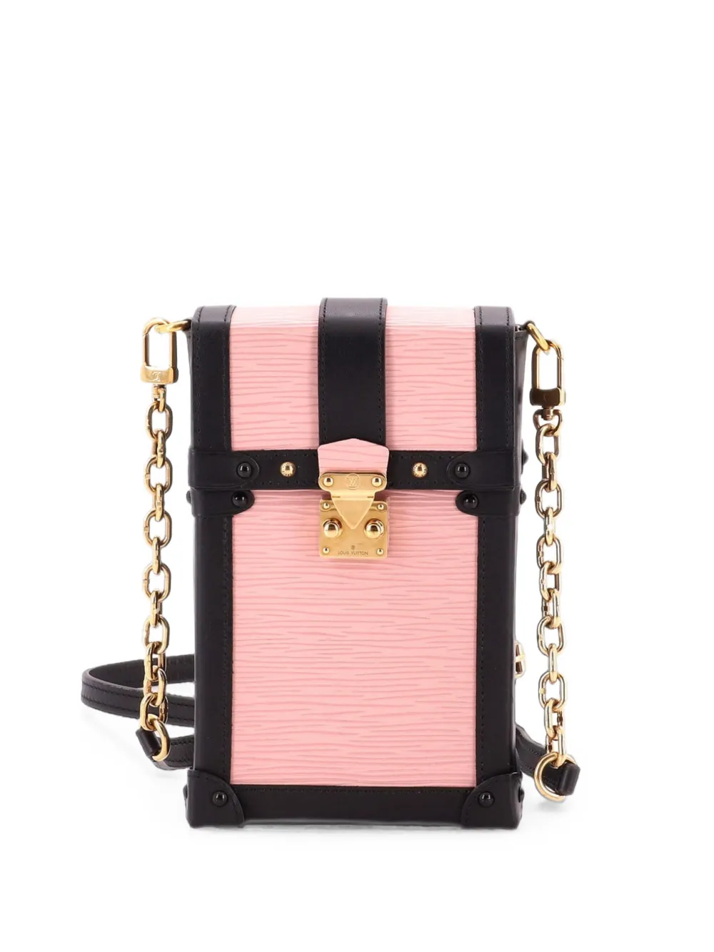 Louis Vuitton Pre-Owned Vertical Trunk Pochette Epi Leather travel bag - Pink