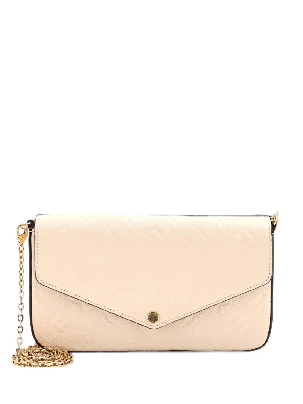 Louis Vuitton Pre-Owned Felicie Pochette Monogram Empreinte Leather crossbody bag - Weiß